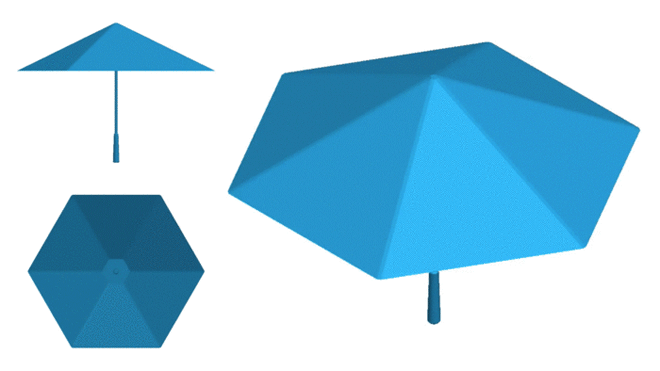 우산살 없는 우산4.gif