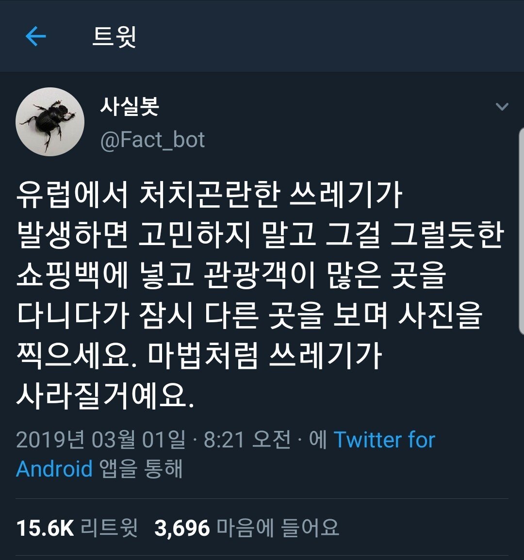 유럽 여행에서 처치곤란한 쓰레기 처리법1.jpg